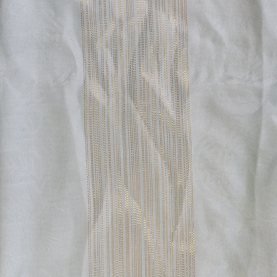 Metallic chiffon swatch